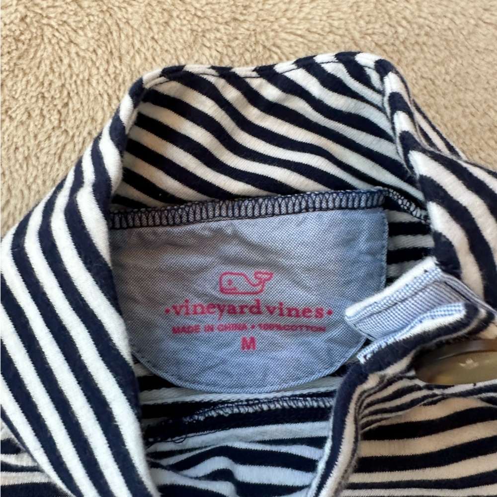 Vineyard Vines Button Neck Striped Pullover - image 4
